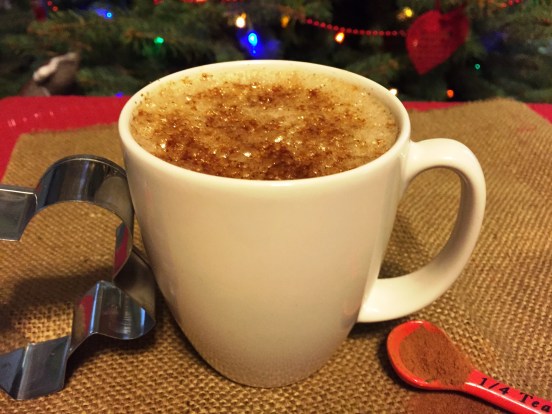 gingerbread steamed milk