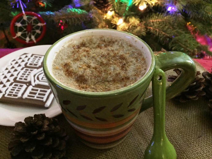 gingerbread steamed milk