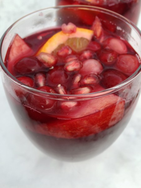 Winter Sangria Punch