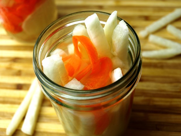 quick pickled jicama