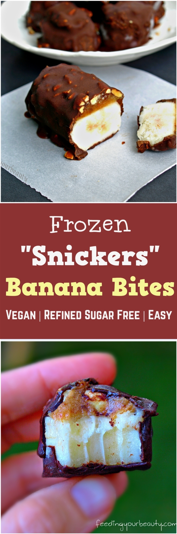 snickers banana bites