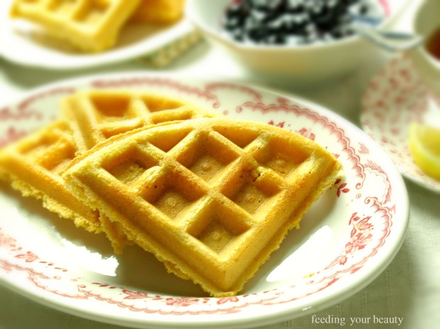 cornmeal waffle