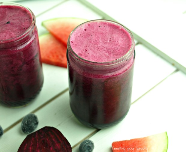 Beet - Watermelon - Grape Workout Booster Juice