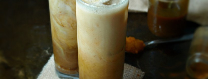 5 Minute Vegan Pumpkin Spice Iced Latte
