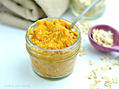 Pumpkin Oat Face Mask - Vegan