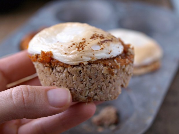 Sweet Potato Casserole Cups - Vegan and Gluten Free