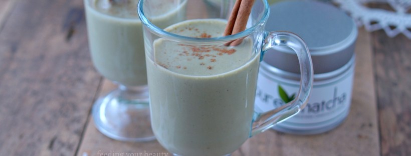 Vegan Matcha Nog