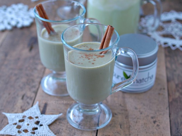 Vegan Matcha Nog