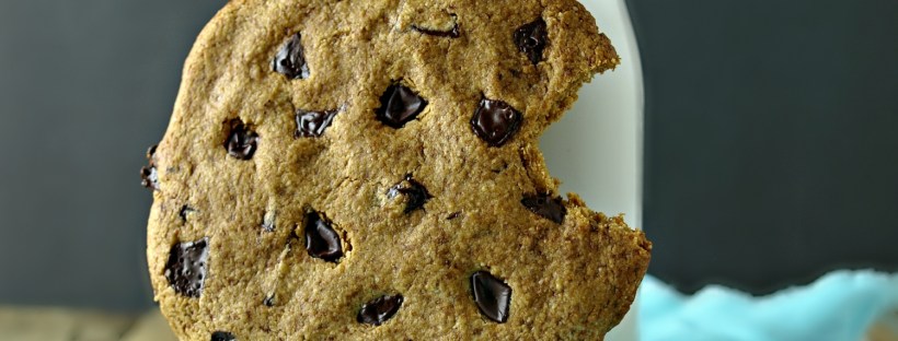 Giant Vegan + Gluten Free Chocolate Chip Cookie For One