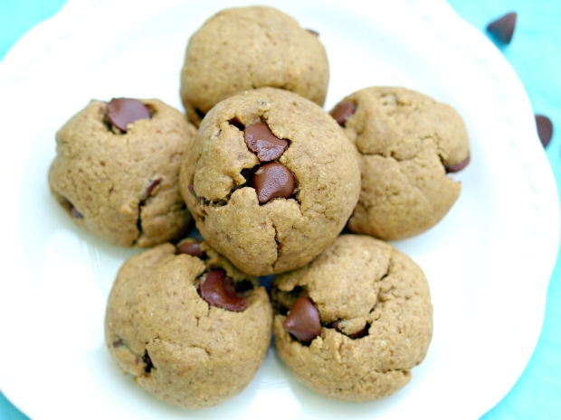 Vegan and Gluten Free Peanut Butter Chocolate Chip Cookies
