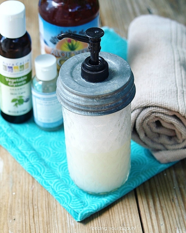 DIY Luxurious Lather Face Wash - Natural, Vegan