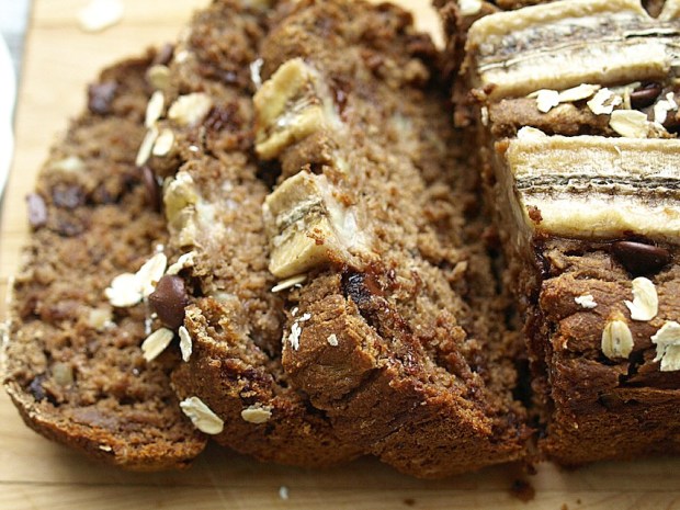 Healthy Banana Bread - Vegan, Gluten Free, Oil Free, Refined Sugar free, Date Sweetened