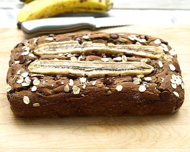 Healthy Banana Bread - Vegan, Gluten Free, Oil Free, Refined Sugar Free, Date Sweetened