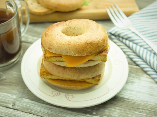 The 10 Minute Vegan Breakfast Sandwich