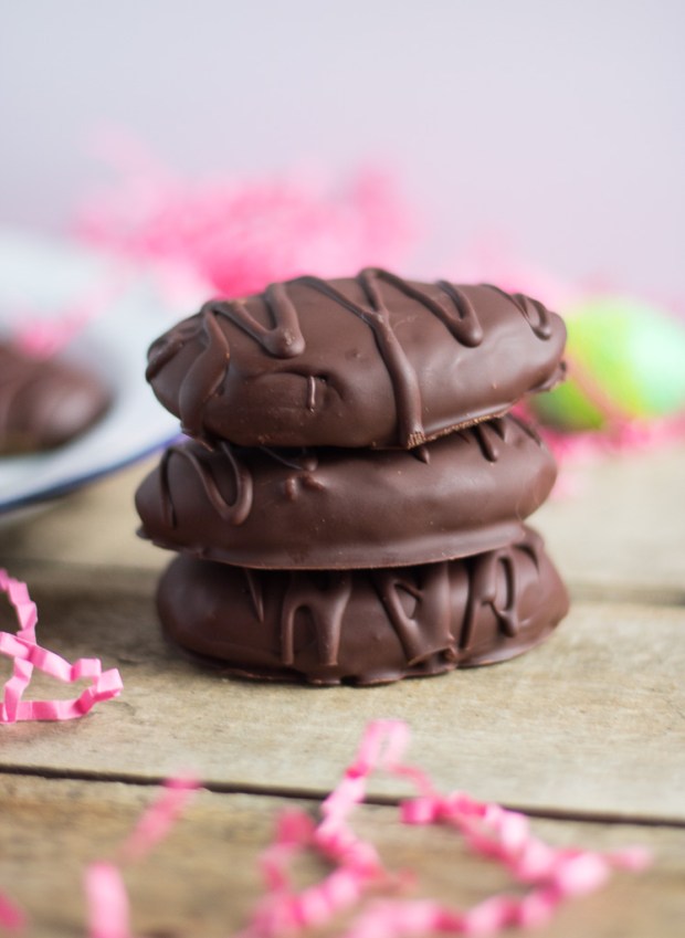 Copycat Reese's Peanut Butter Eggs - Vegan